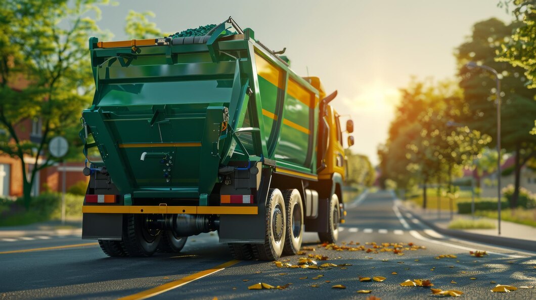 Waste-collection-truck